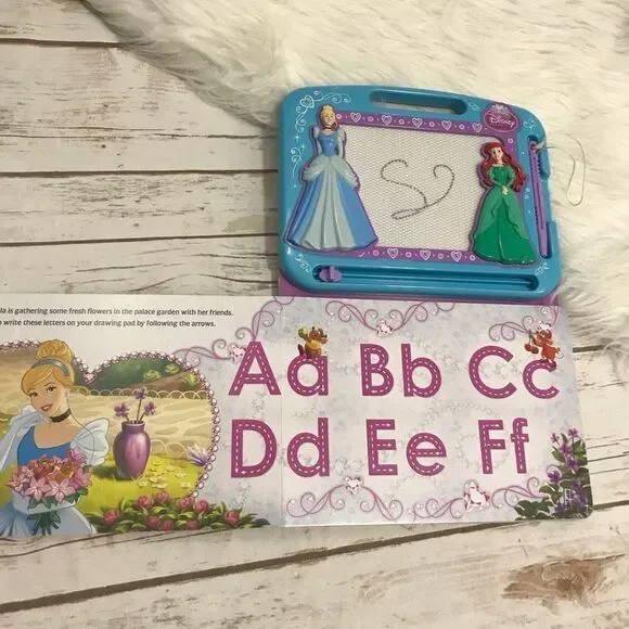 Disney Princess Learn To Write ABC‎ Book Magnetic Pen - Picture 5 of 7